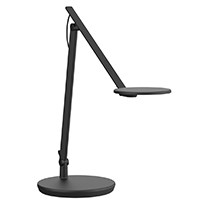Lámpara de trabajo Nova, base de sobremesa, Jet Black