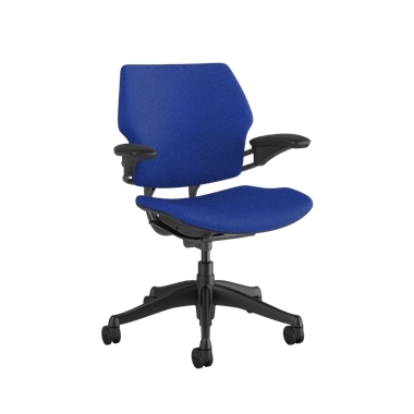 Silla de trabajo Freedom, Hallingdal 65 0750, armazón en grafito