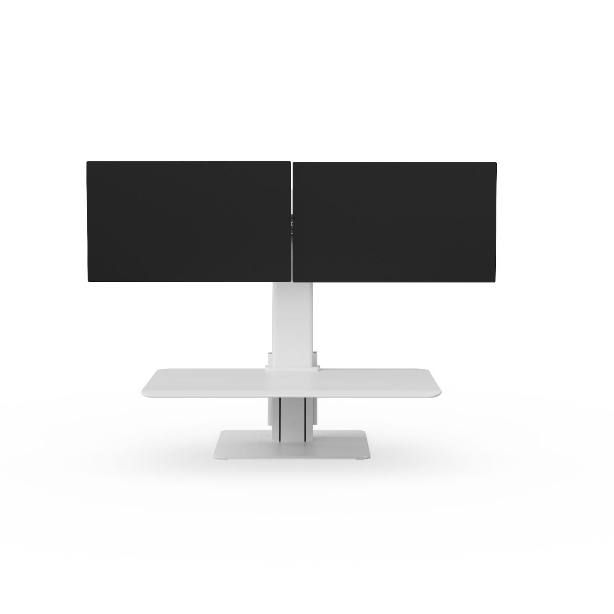 QuickStand Eco, dos monitores, blanco Picture 2